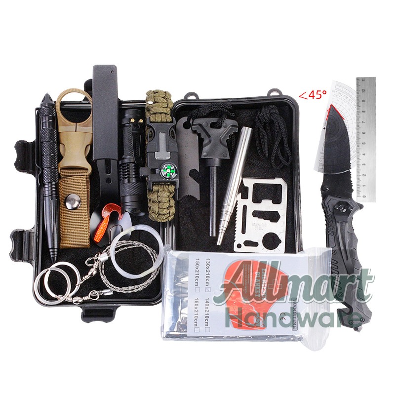 Outdoor Camping Box - Multi functional portable EDC survival tool