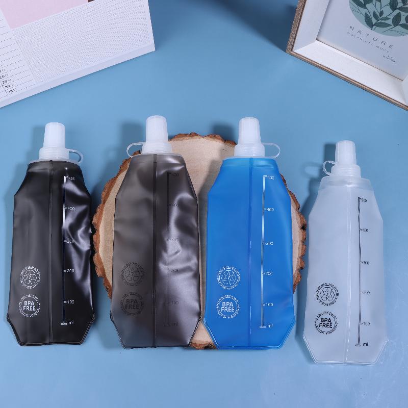 Collapsible Water Bottle - Folding Water Bottle TPU Collapsible Soft