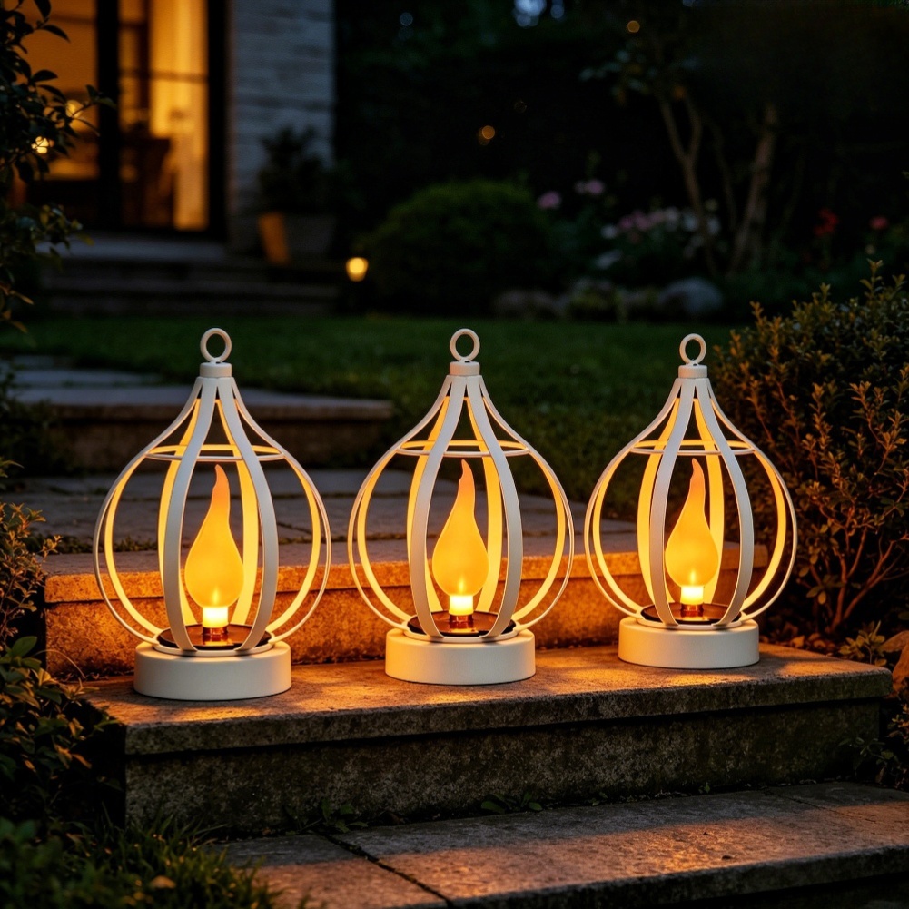 Outdoor Camping Decor - Outdoor Solar Lantern IP65 Waterproof With
