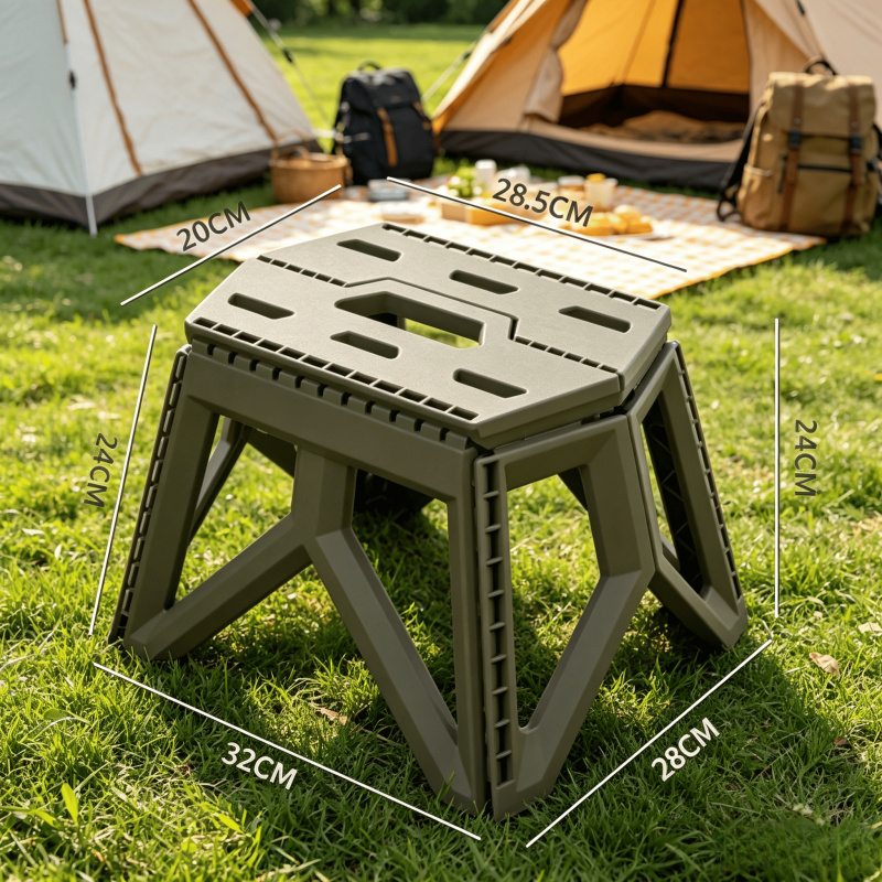 Outdoor Camping Hammock Chair - Portable Folding Outdoor Stool, High Load