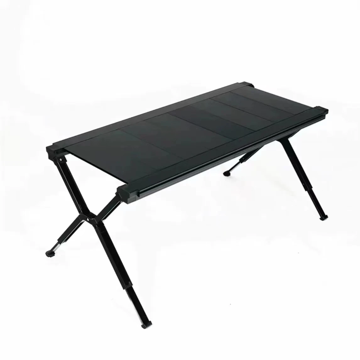 Outdoor Camping Kitchen Set - Portable Aluminum Alloy Folding Roll-up Outdoor