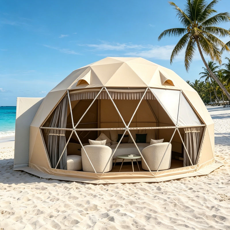 Luxury Glamping Dome House Geo - огляд і ціна Outdoor Camping And Glamping