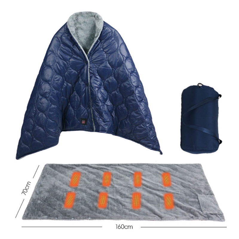  Electric Camping Blanket 160x - огляд і ціна Outdoor Camping Heated Blanket