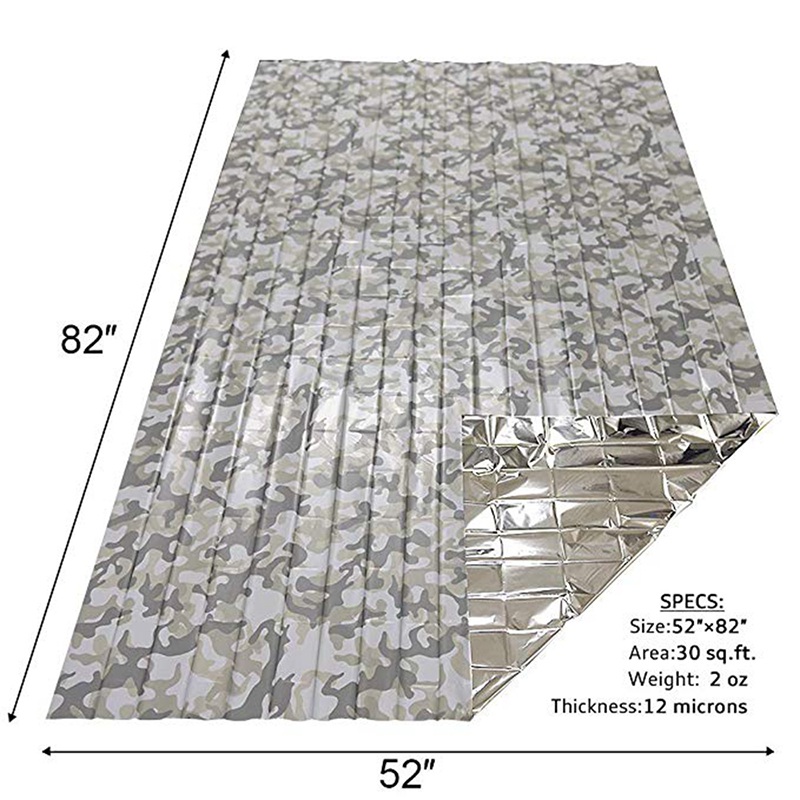 1pcs Emergency Thermal Blanket - огляд і ціна Outdoor Camping Carpet