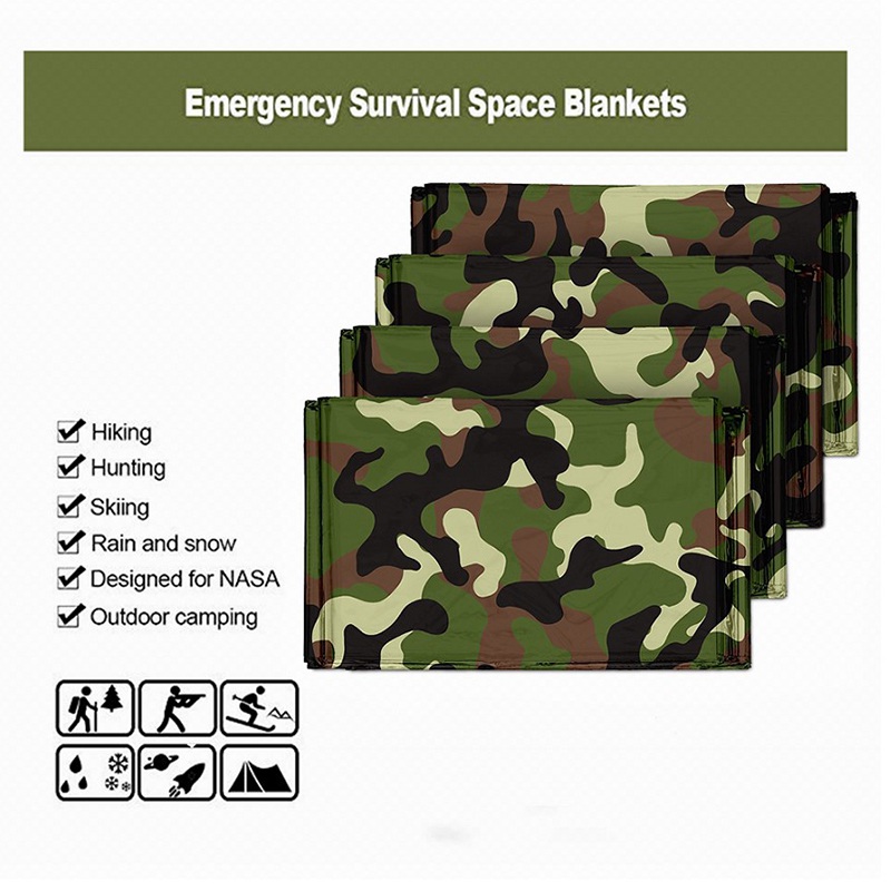 1pcs Emergency Thermal Blanket - огляд і ціна Outdoor Camping Carpet