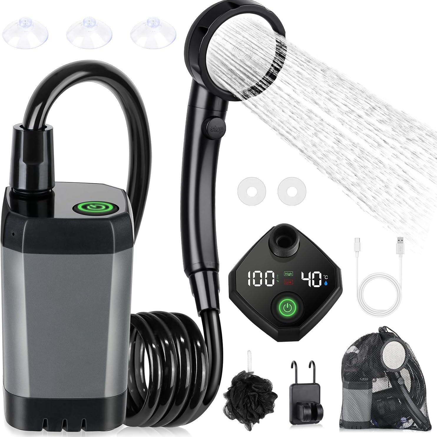 Portable Self-Priming Electric - огляд і ціна Outdoor Camping Carpet