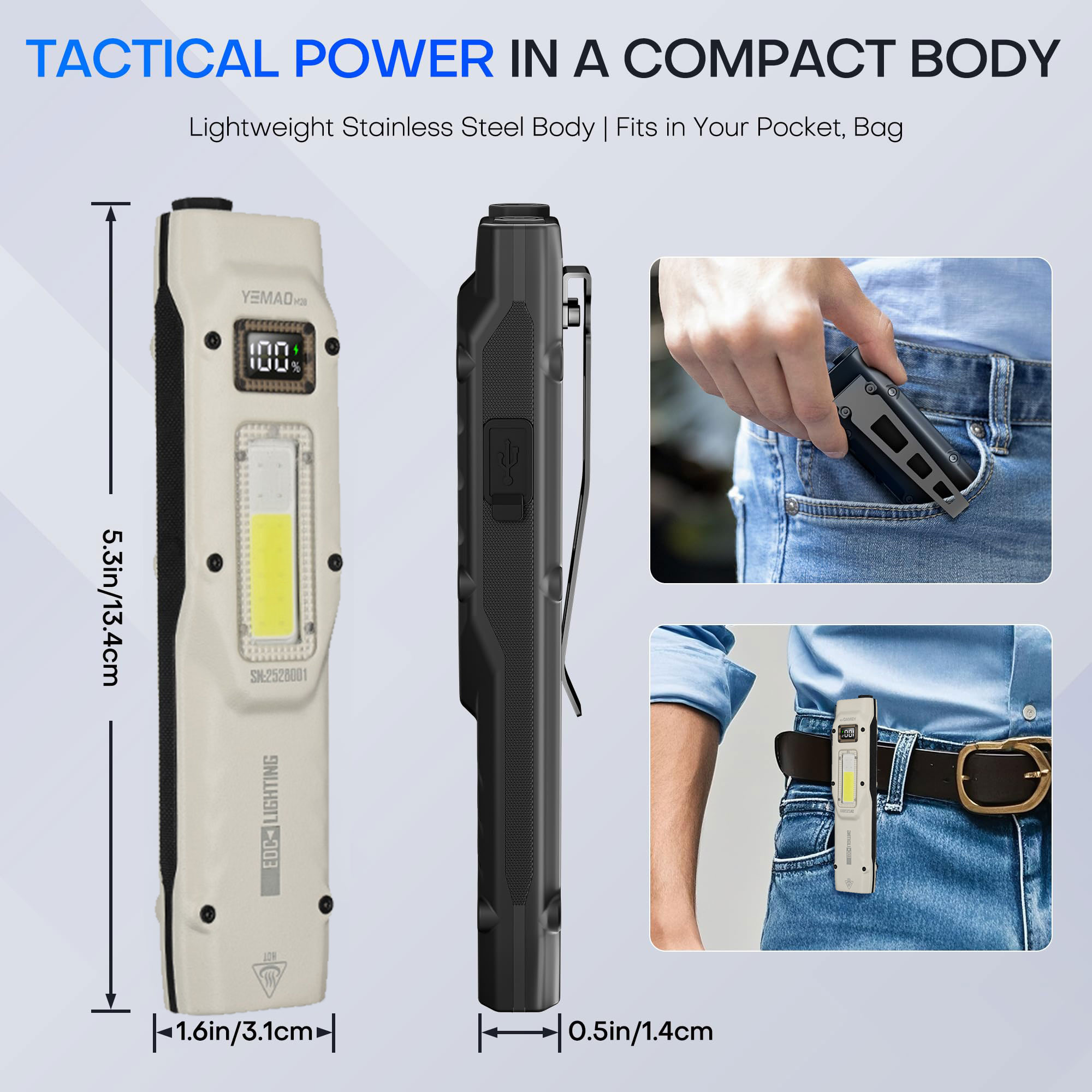 Portable 880LM YEMAO M28 Ultra - огляд і ціна Outdoor Camping Accessories