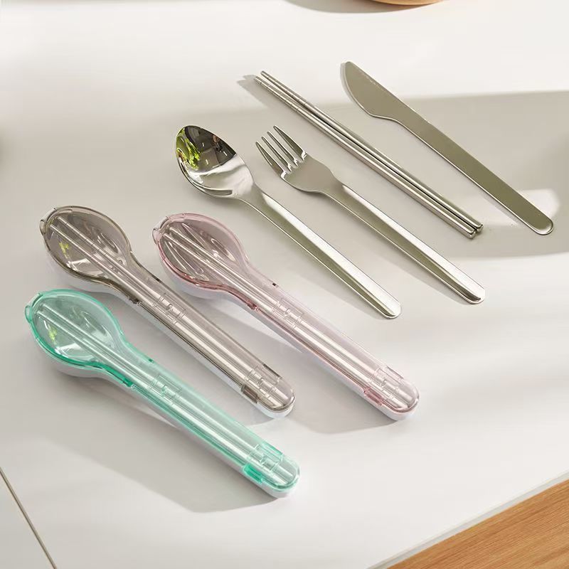 Portable Cutlery Set with Stor - огляд і ціна Outdoor Camping Box