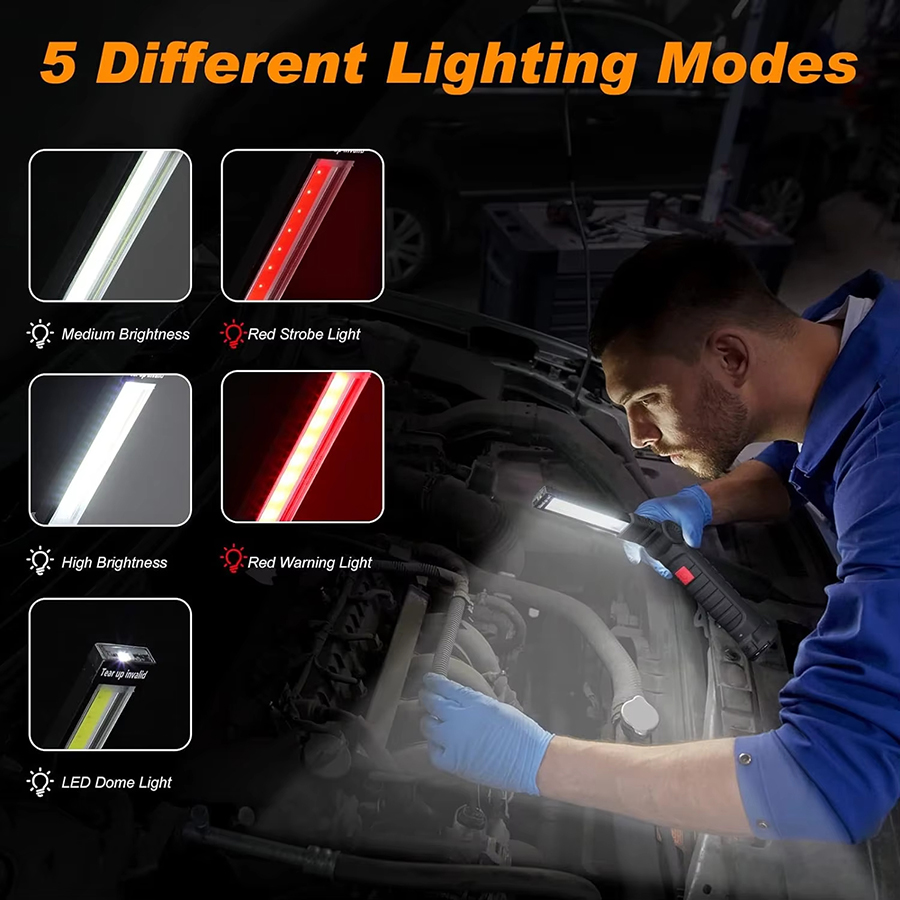 Portable LED Flashlight with M - огляд і ціна Outdoor Camping Accessories
