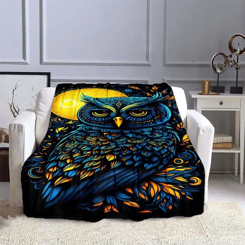 10 Sizes Owl Pattern Blanket W - огляд і ціна Outdoor Camping Heated Blanket