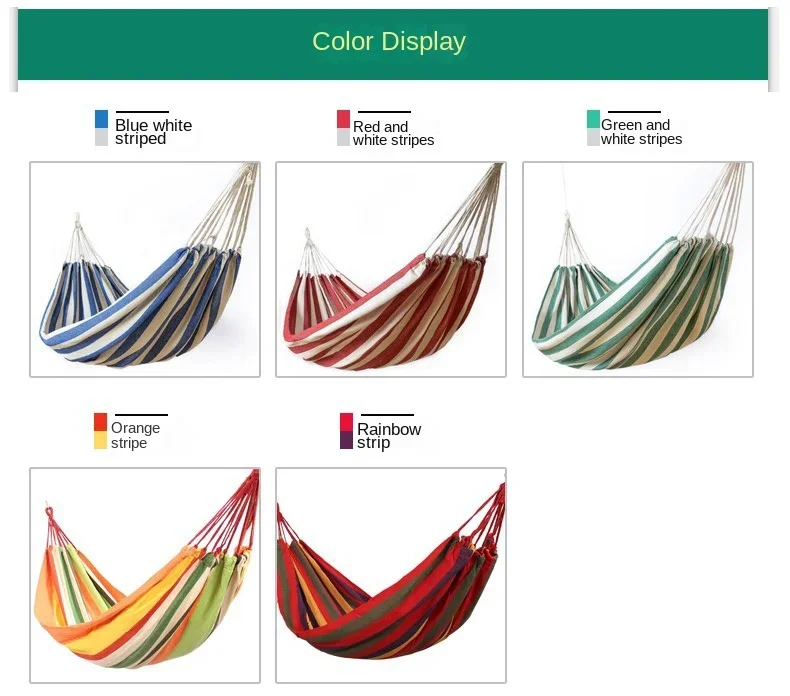 Thicken Canvas Garden Swing Ha - огляд і ціна Outdoor Camping Hammock Chair