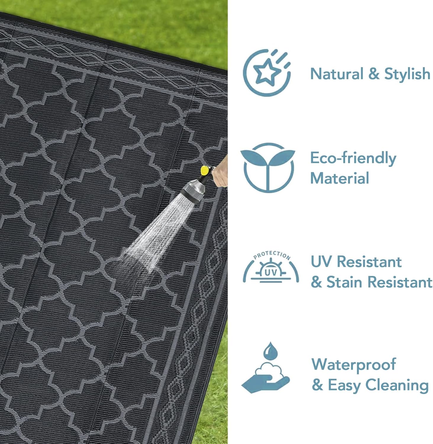 8x10 Outdoor Plastic Rug – Wat - огляд і ціна Outdoor Camping Rugs 8X10