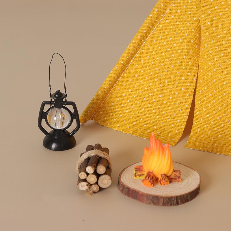 1:12 Scale Camping Tent Model  - огляд і ціна Outdoor Camping Decor
