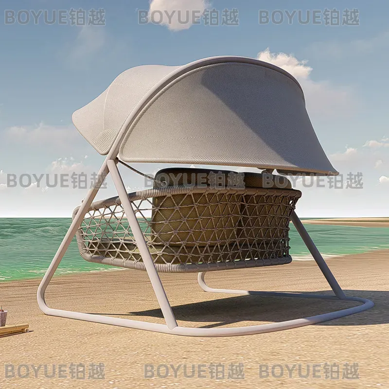 Blue Waterproof Outdoor Swing  - огляд і ціна Outdoor Camping Rocking Chair