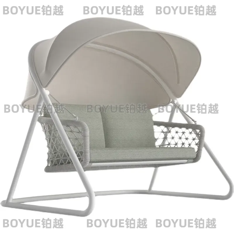 Blue Waterproof Outdoor Swing  - огляд і ціна Outdoor Camping Rocking Chair