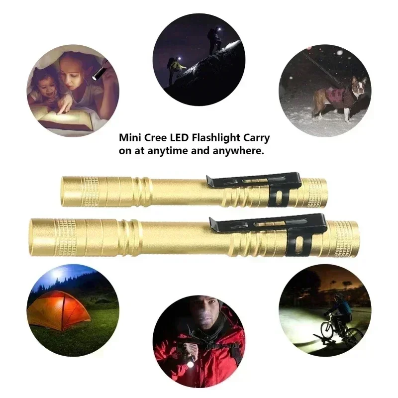 Portable Mini LED Pen Flashlig - огляд і ціна Outdoor Camping Accessories