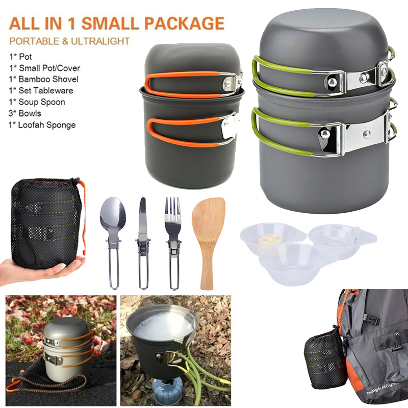 New Camping Pot  Portable Outd - огляд і ціна Outdoor Camping Kitchen Set