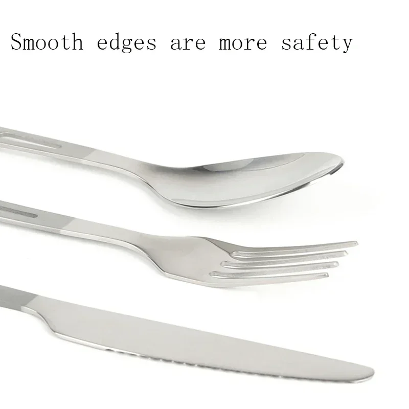 HWZBBEN Titanium Fork Spoon Kn - огляд і ціна Outdoor Camping Kitchen Set