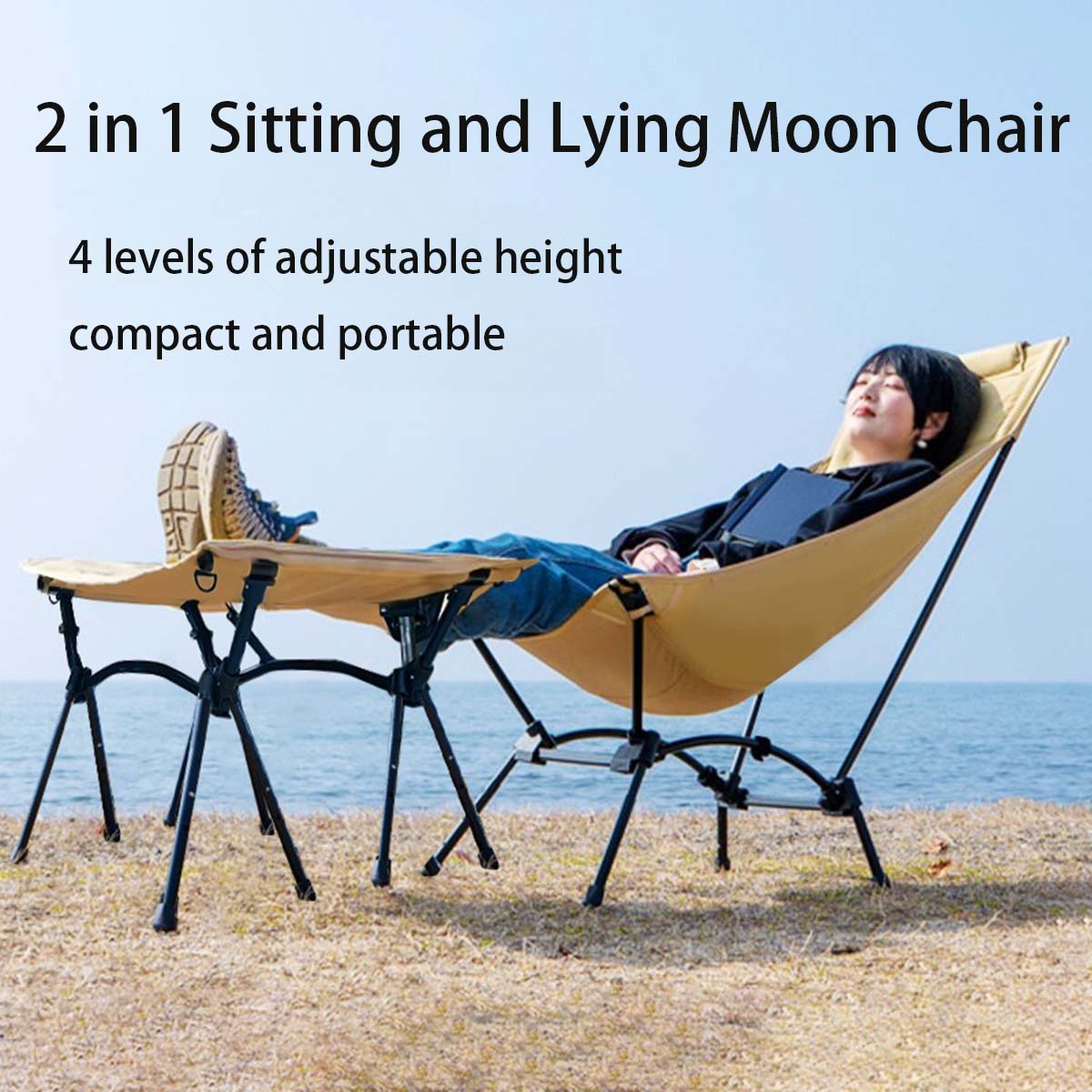 Multi-function Camping Moon Ch - огляд і ціна Outdoor Camping Rocking Chair