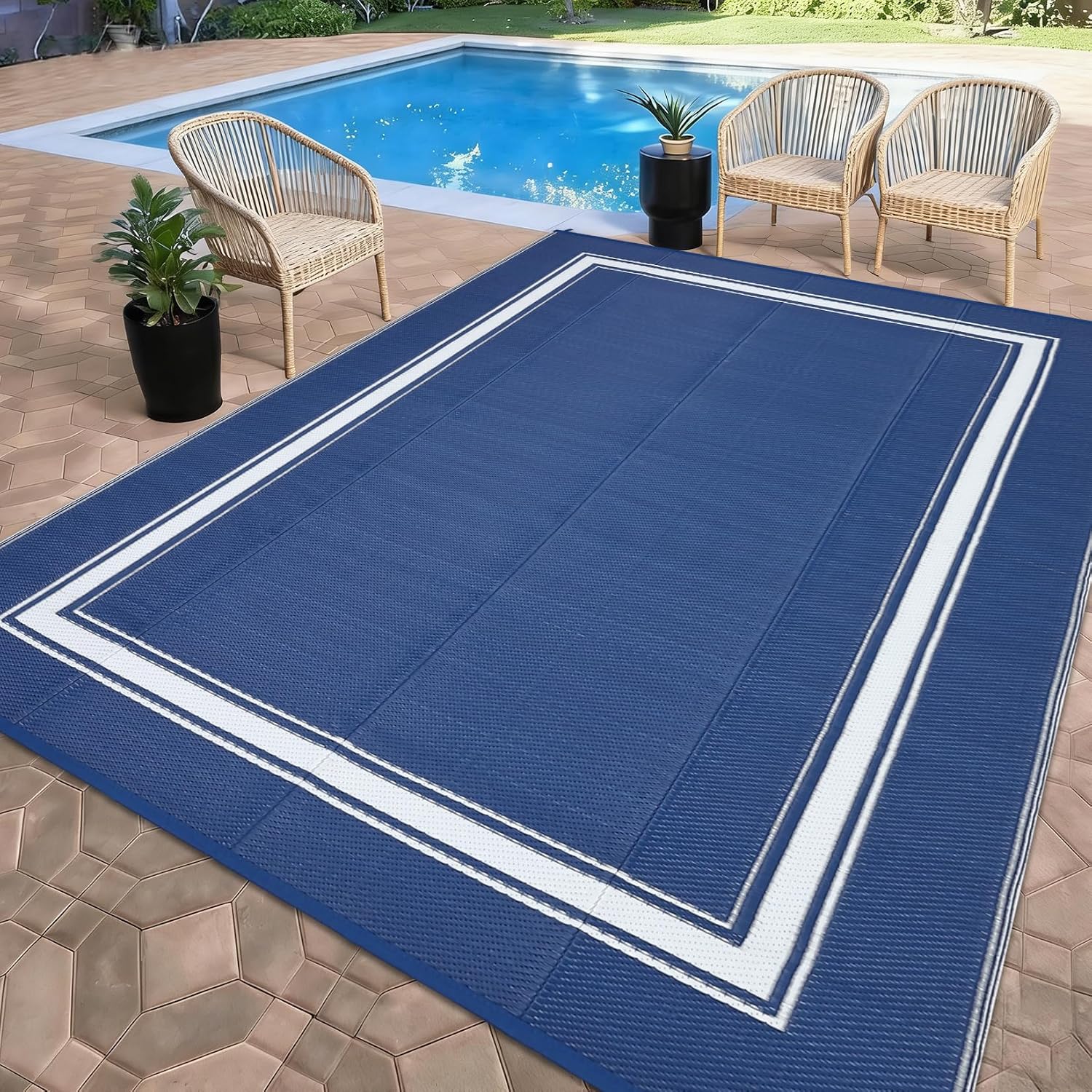 8x10/9X12FT Outdoor Rug Carpet - огляд і ціна Outdoor Camping Rugs 8X10
