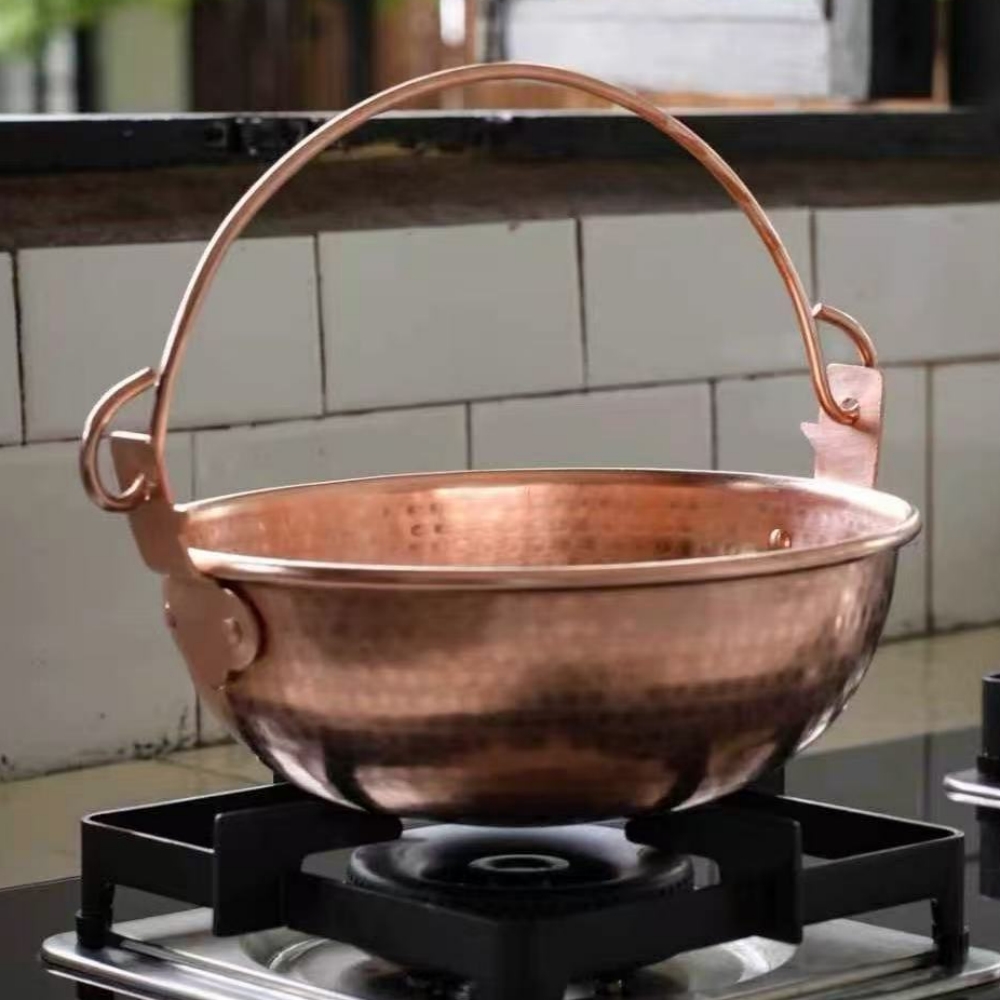 Vintage Copper Hanging Pot,Out - огляд і ціна Outdoor Camping Utensils