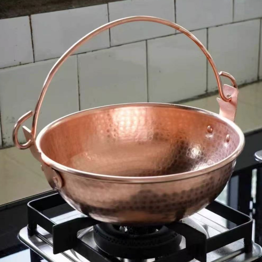 Vintage Copper Hanging Pot,Out - огляд і ціна Outdoor Camping Utensils