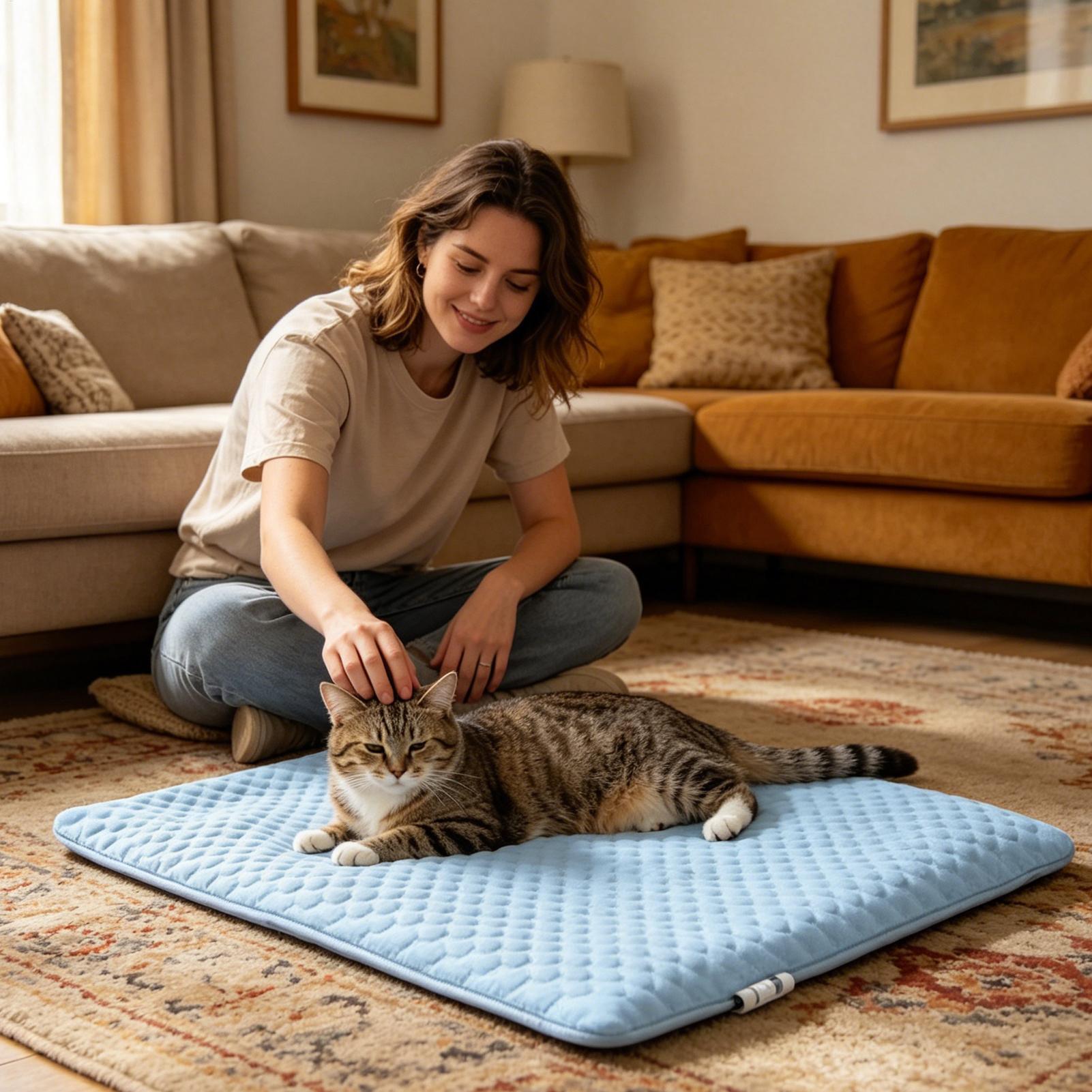 Washable Ice Silk Pet Cooling  - огляд і ціна Outdoor Camping Carpet