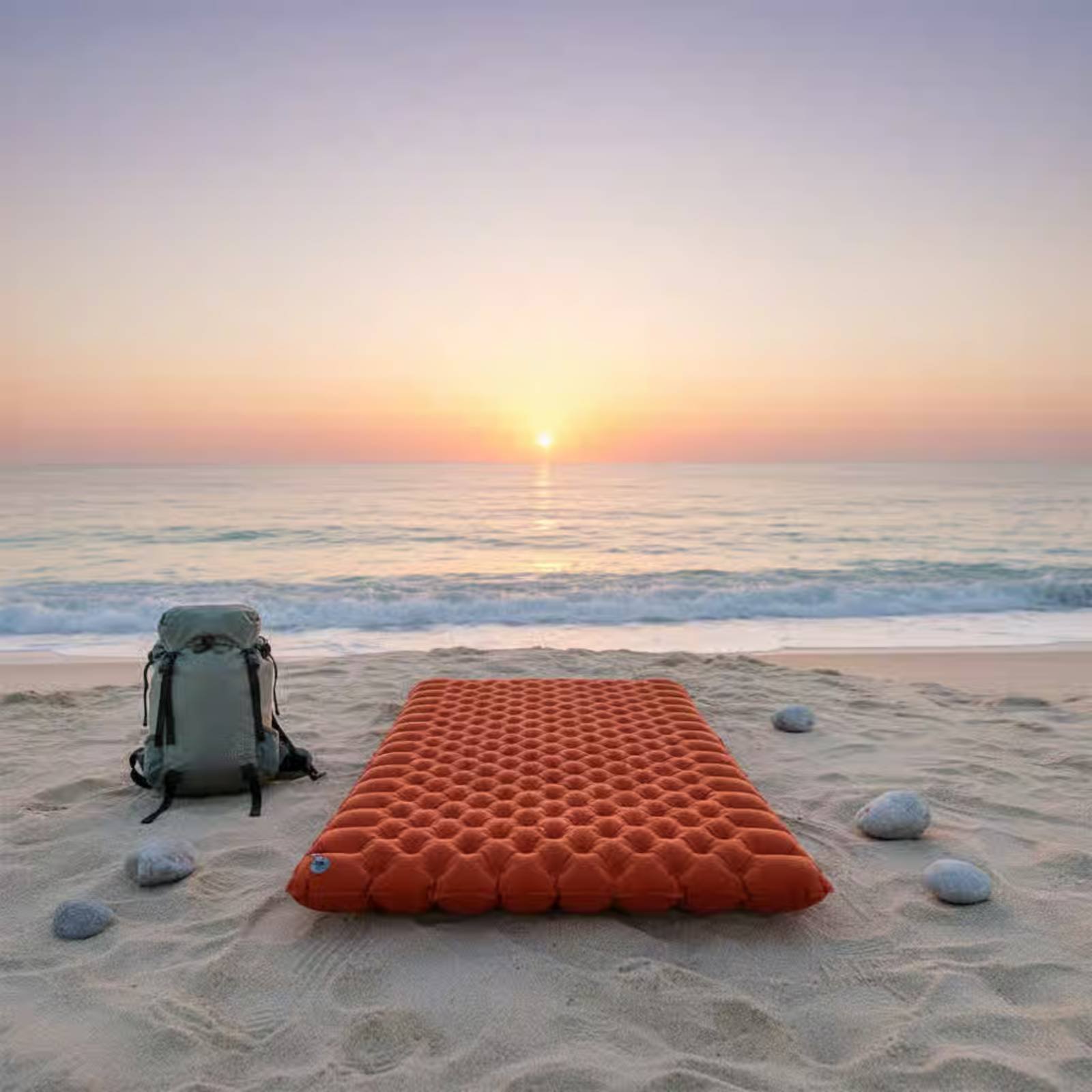Inflatable Camping Mat Nylon T - огляд і ціна Outdoor Camping Carpet
