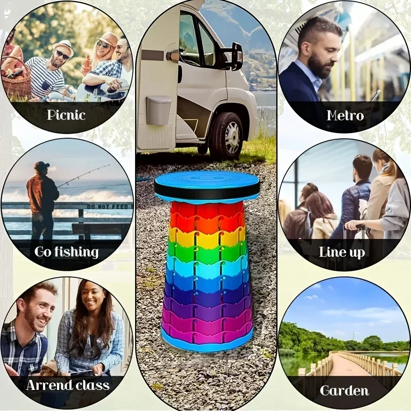 Rainbow Telescopic Camping Sto - огляд і ціна Outdoor Camping Accessories