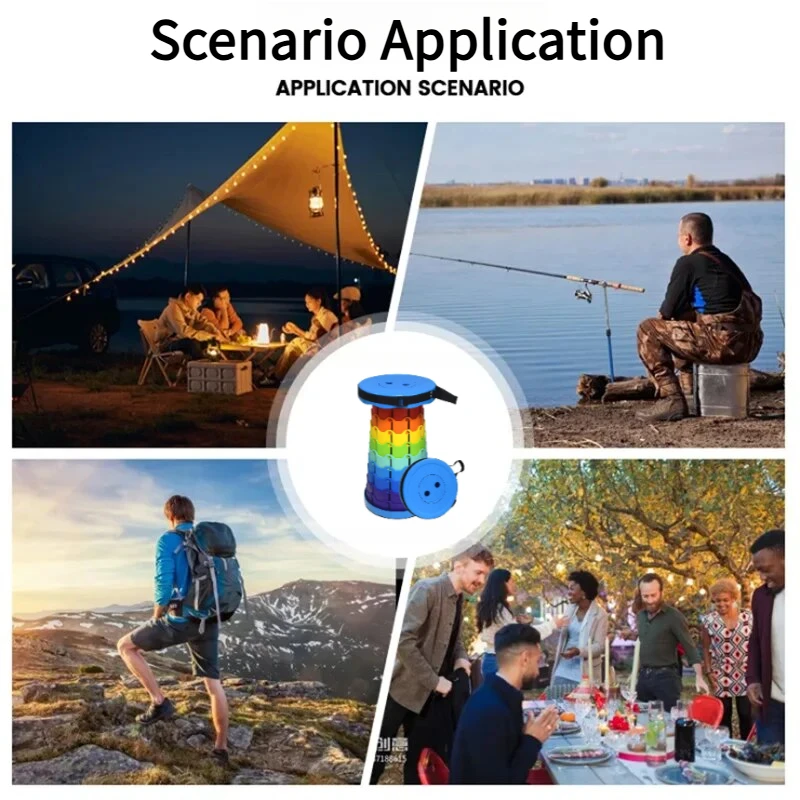 Rainbow Telescopic Camping Sto - огляд і ціна Outdoor Camping Accessories