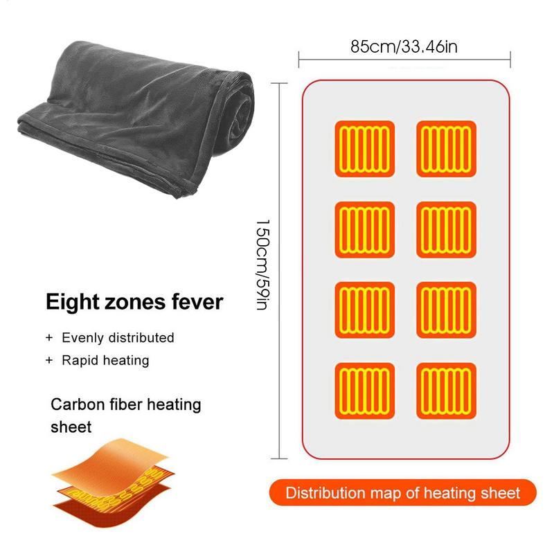 Heated Shawl Wraps Heating Ele - огляд і ціна Outdoor Camping Heated Blanket