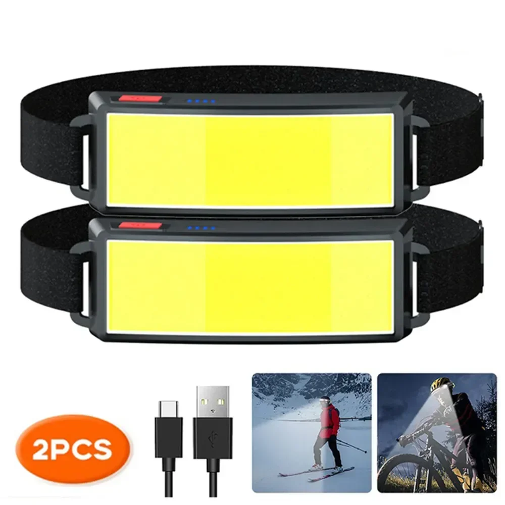 COB Portable LED Headlights Ou - огляд і ціна Outdoor Camping Accessories