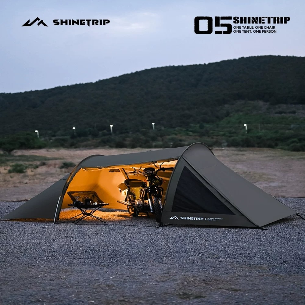 Motorcycle Tunnel Tent for Cam - огляд і ціна Outdoor Camping Solo