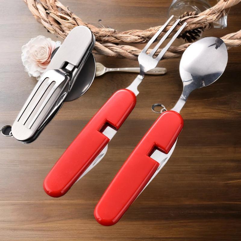 Foldable Camping Utensil Set - - огляд і ціна Outdoor Camping Utensils