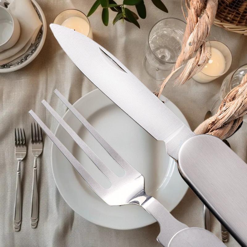 Foldable Camping Utensil Set - - огляд і ціна Outdoor Camping Utensils