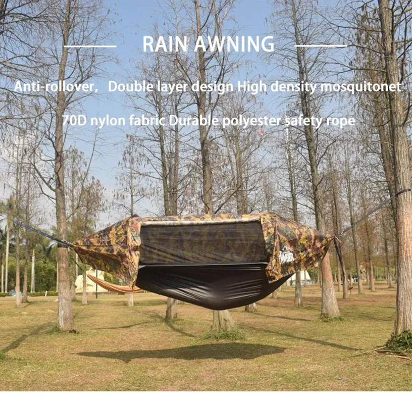 3-in-1 Tunnel Mosquito Net Ham - огляд і ціна Outdoor Camping Solo