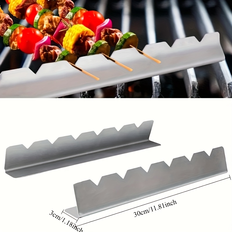 2pcs Kebab Rack Kebab Stands S - огляд і ціна Outdoor Camping Kitchen Set
