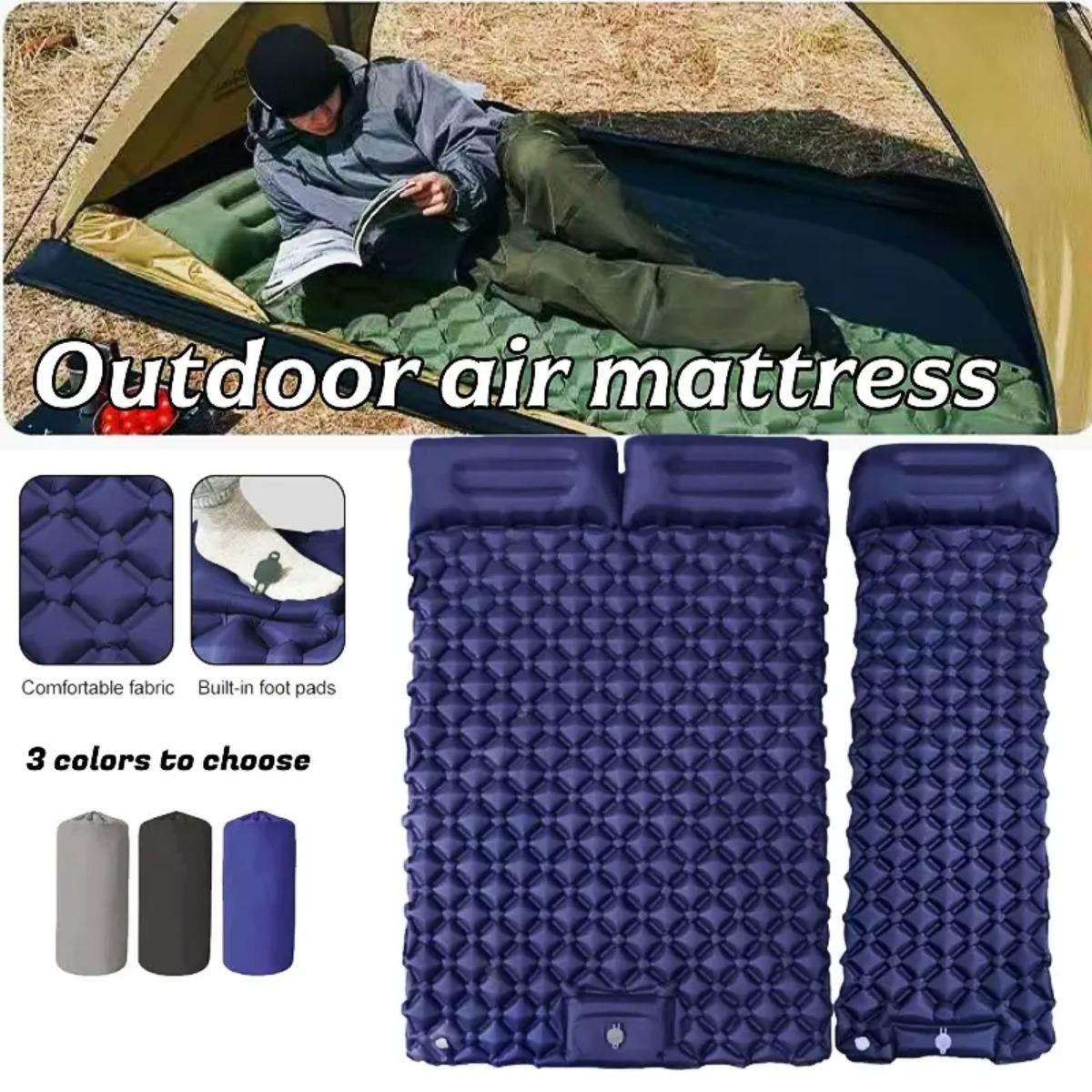 Single & Double Inflatable Air - огляд і ціна Camp Pillow Compressible