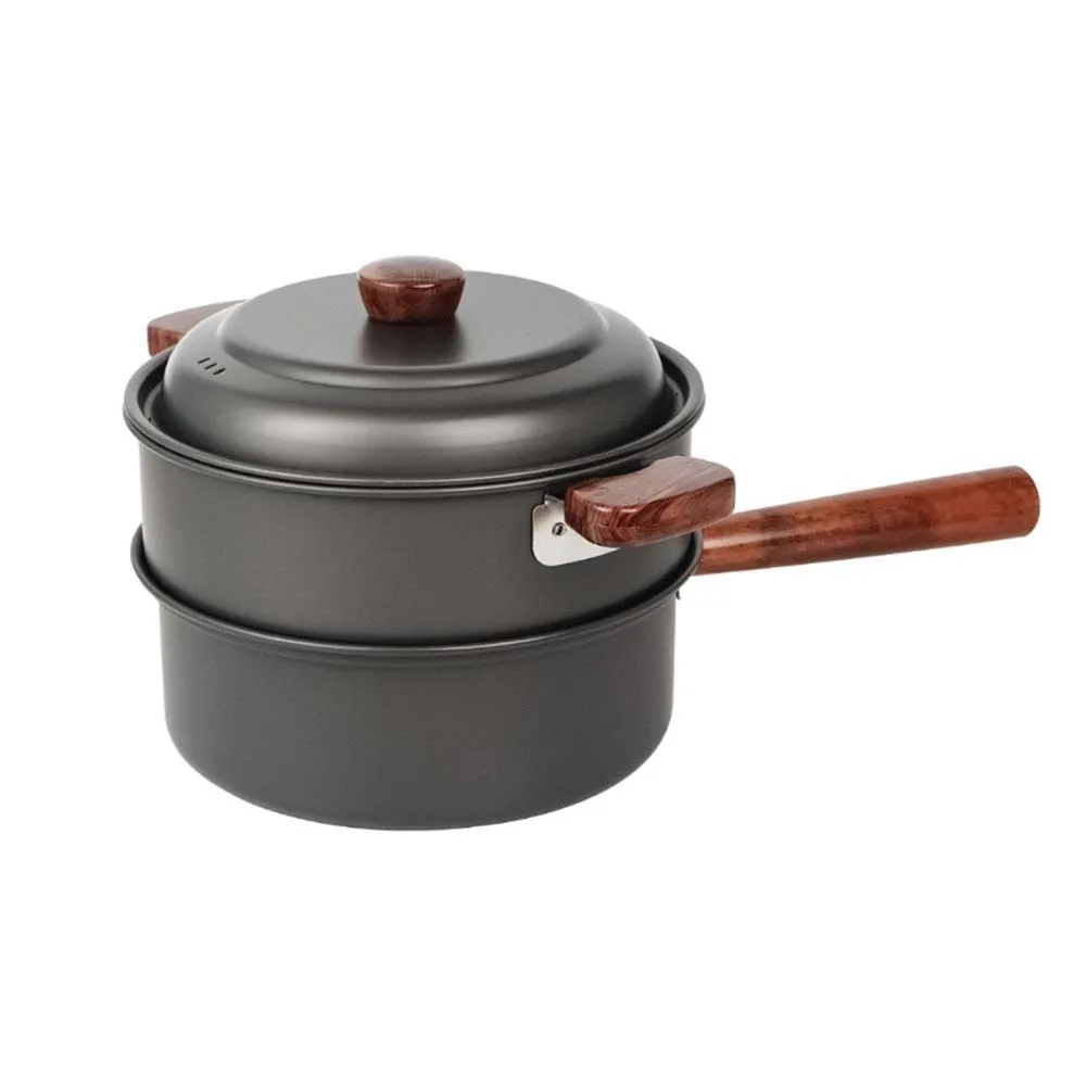 3L Camping Cooking Pot Set Alu - огляд і ціна Outdoor Camping Kitchen Set