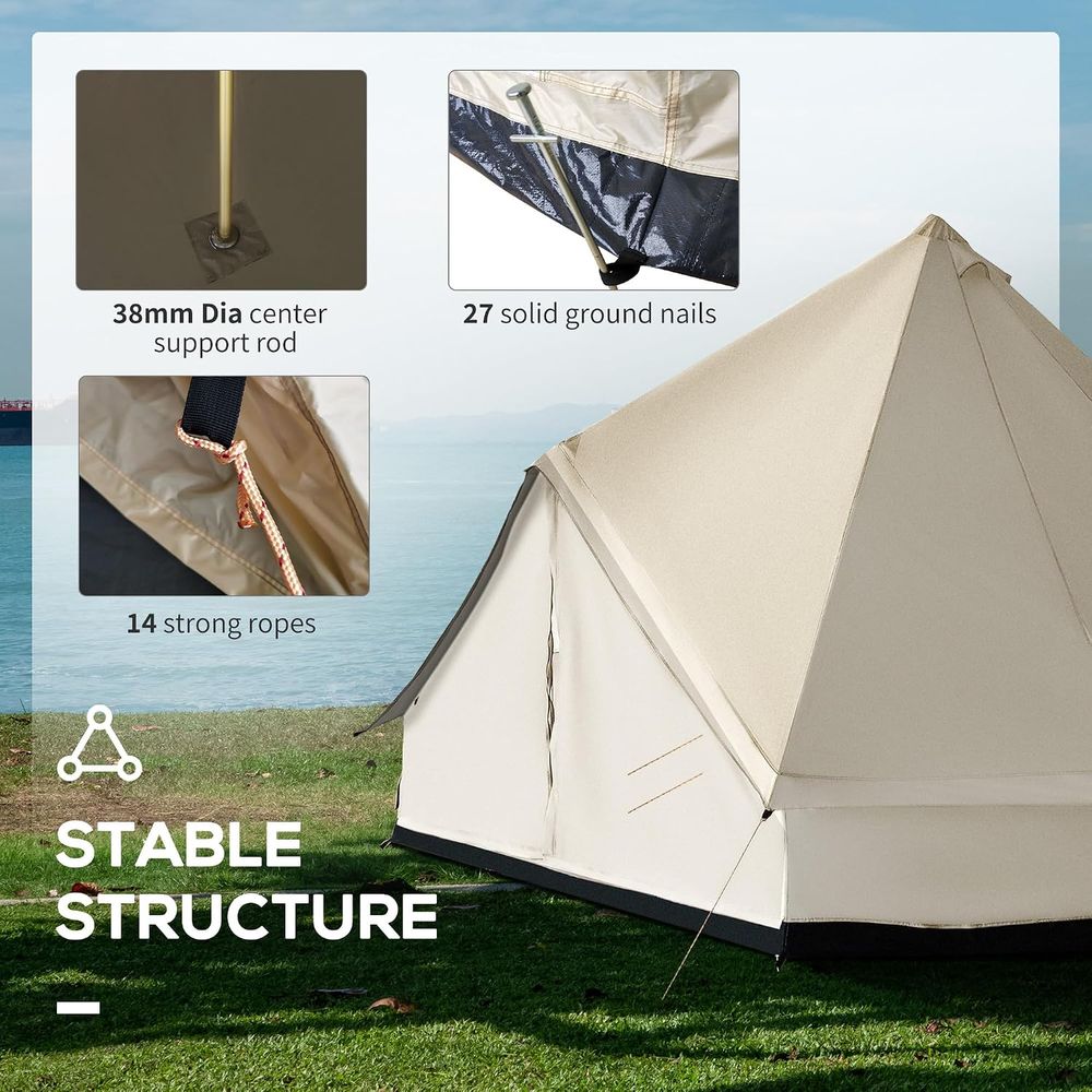 10-Person Spacious Glamping Te - огляд і ціна Outdoor Camping And Glamping
