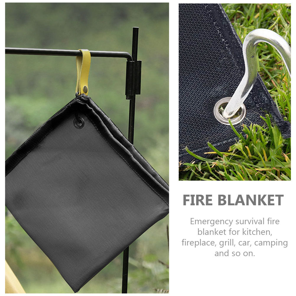 Fireproof Blanket Fiberglass H - огляд і ціна Outdoor Camping Heated Blanket