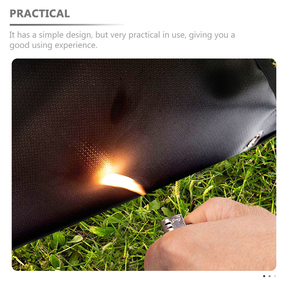 Fireproof Blanket Fiberglass H - огляд і ціна Outdoor Camping Heated Blanket
