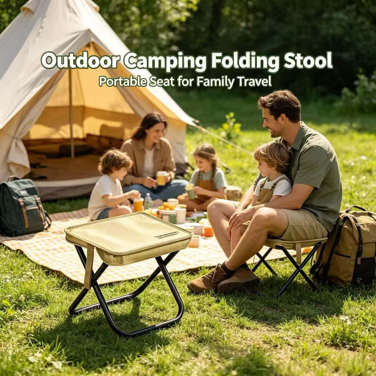 Magza Portable Folding Stool U - огляд і ціна Outdoor Camping Hammock Chair
