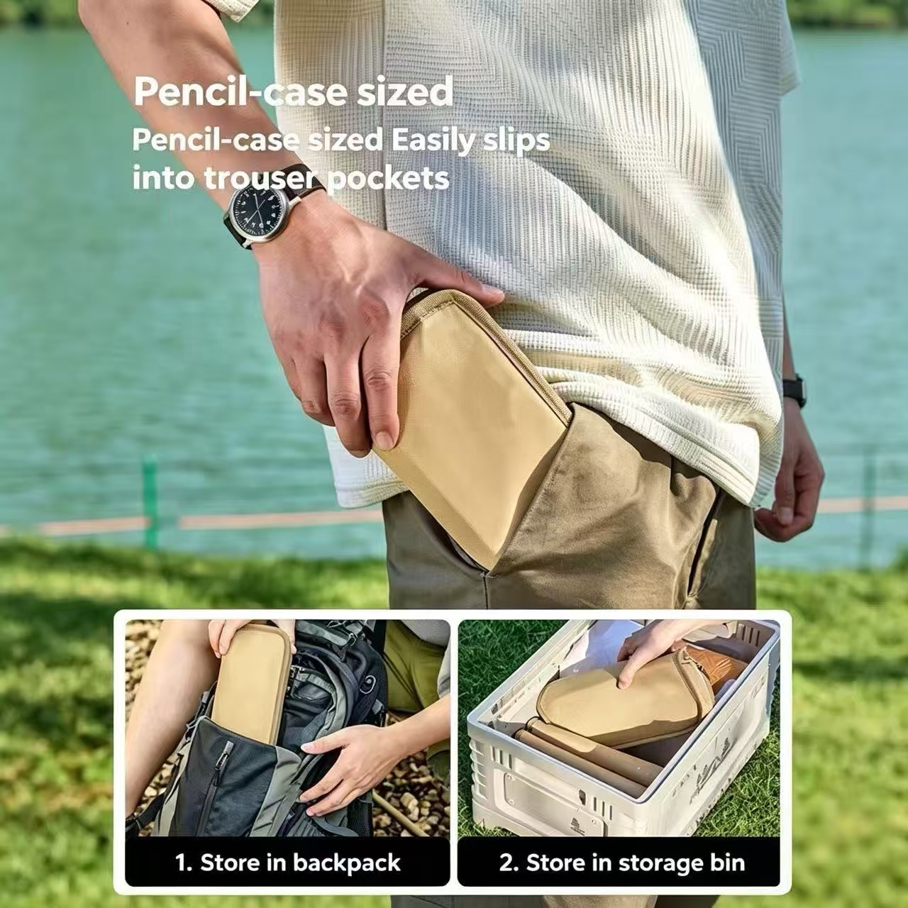 Magza Portable Folding Stool U - огляд і ціна Outdoor Camping Hammock Chair