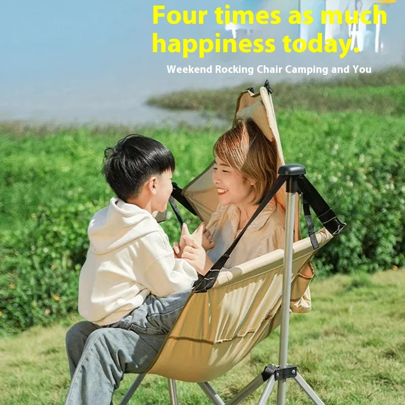 2026 Portable Outdoor Folding  - огляд і ціна Outdoor Camping Rocking Chair