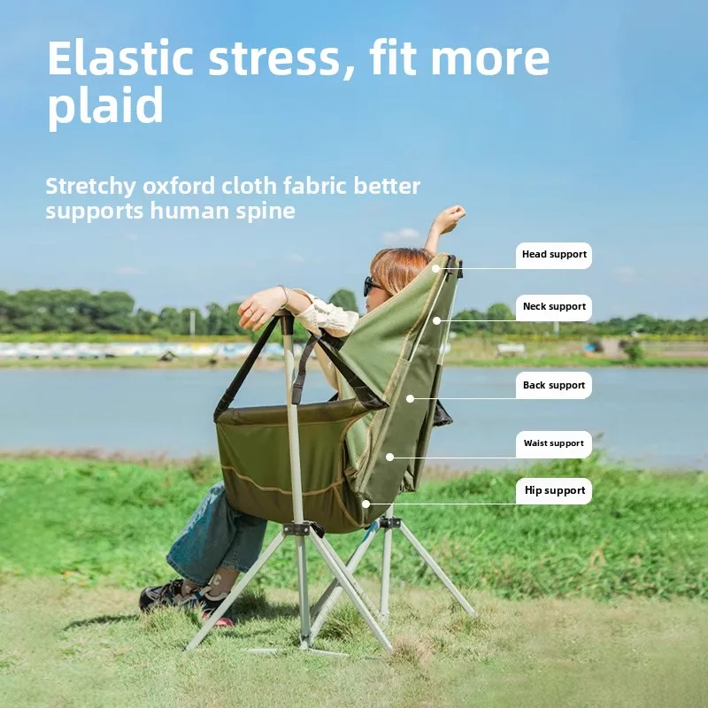 2026 Portable Outdoor Folding  - огляд і ціна Outdoor Camping Rocking Chair