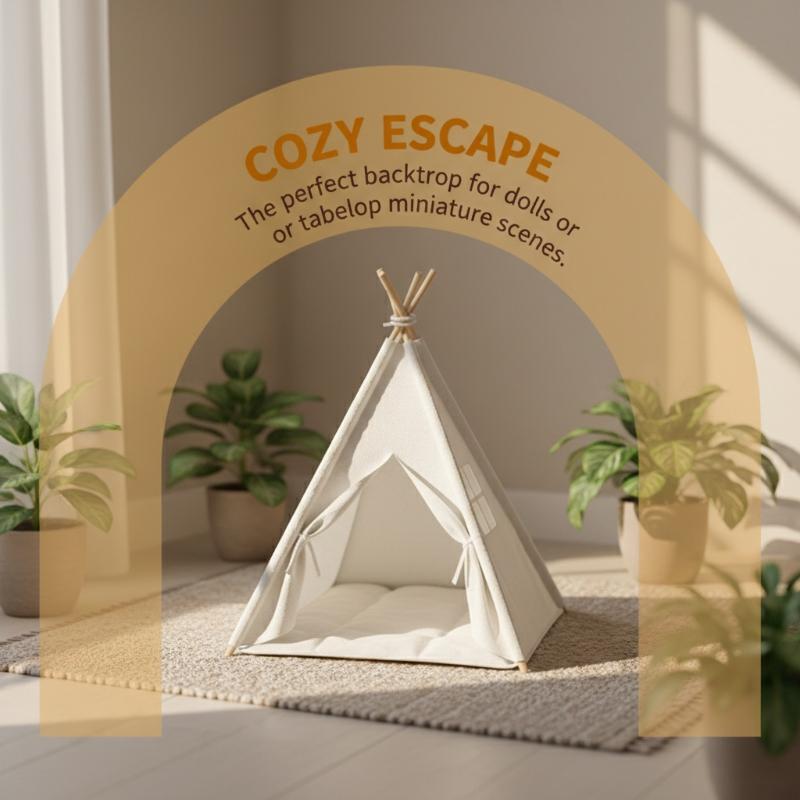 [JN] 1:12 Scale Camping Tent M - огляд і ціна Outdoor Camping Decor