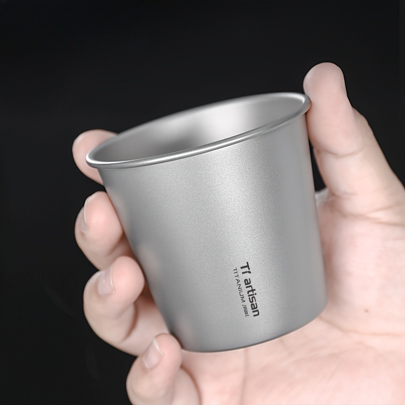 200ml Titanium Single-layer Ou - огляд і ціна Outdoor Camping Utensils