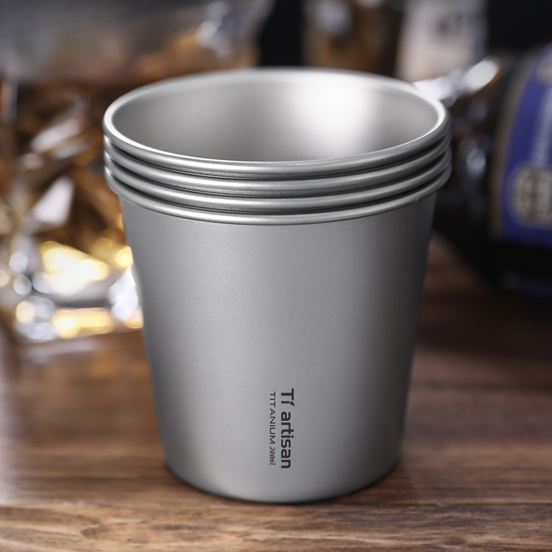 200ml Titanium Single-layer Ou - огляд і ціна Outdoor Camping Utensils