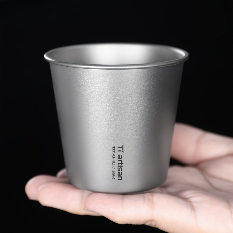 200ml Titanium Single-layer Ou - огляд і ціна Outdoor Camping Utensils